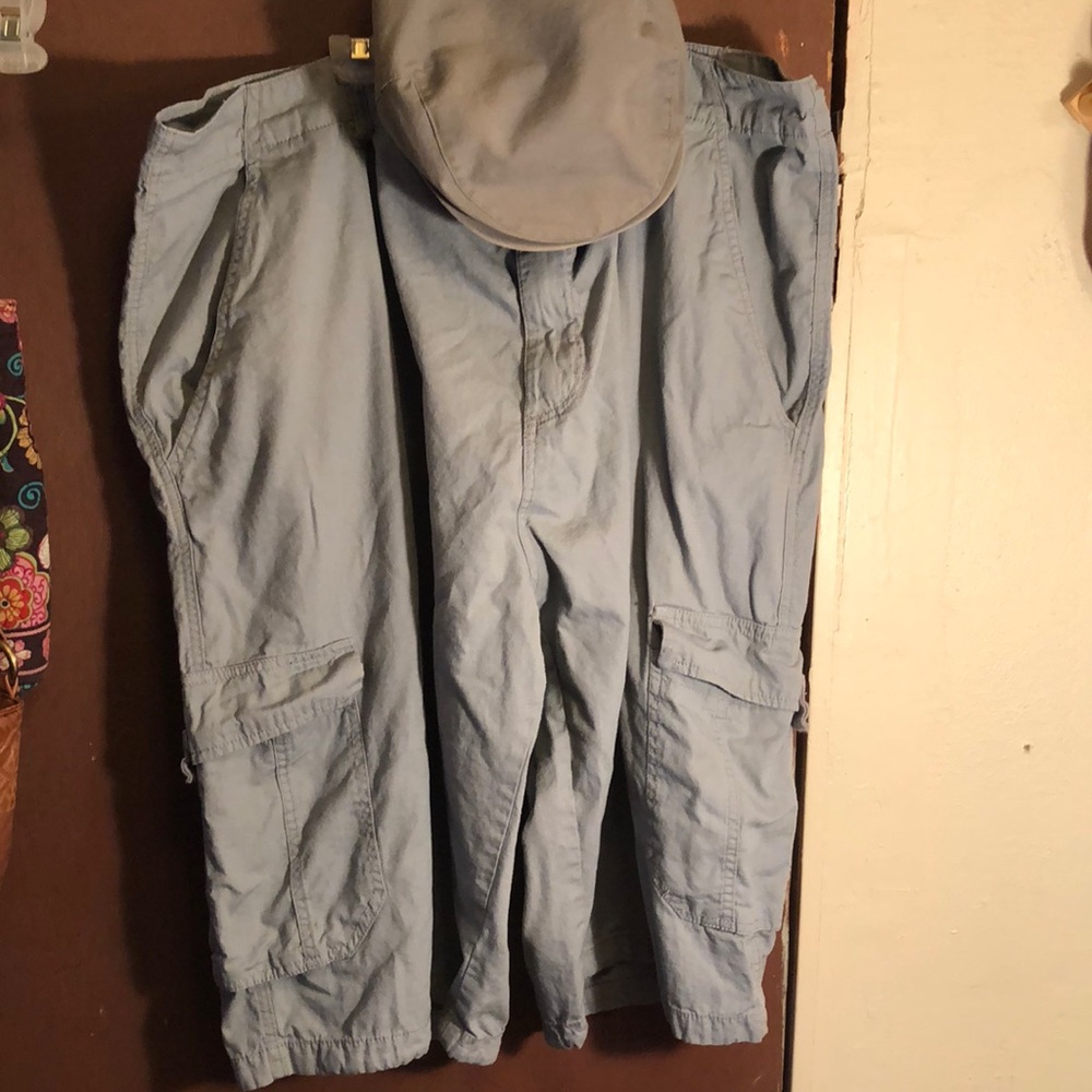 SB Royal Blue utility cargo capris SZ 50”